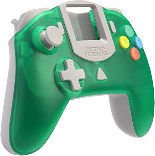 Retro Fighters StrikerDC Dreamcast Controller (Green) - (DC) SEGA Dreamcast Accessories Retro Fighters   