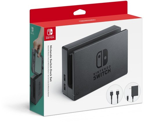 Nintendo Switch Dock Set - (NSW) Nintendo Switch (Japanese Import) Accessories Nintendo   