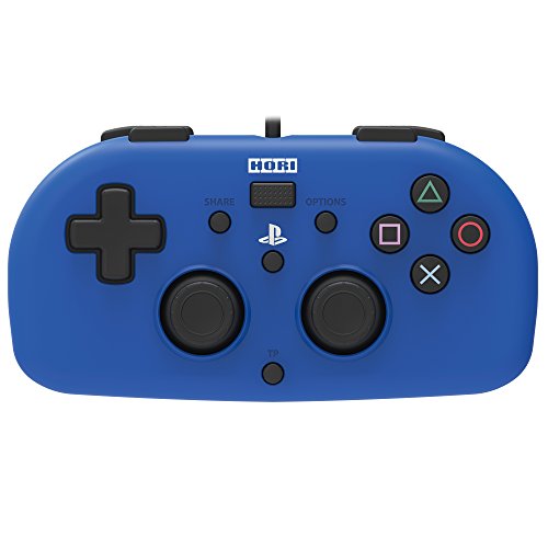 Hori SONY Licensed Wired Controller Light Small (Blue) - (PS4) PlayStation 4 Accessories HORI   