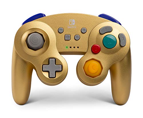 PowerA Wireless Controller (GameCube Style Gold) - (NSW) Nintendo Switch Accessories PowerA   