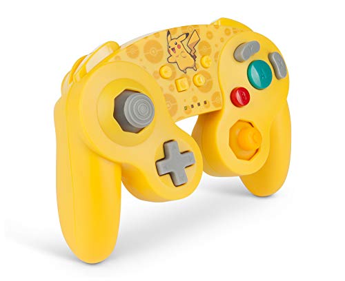 PowerA Wireless Controller (GameCube Style Pikachu) - (NSW) Nintendo Switch Accessories PowerA   