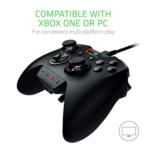 Razer Wolverine Ultimate Officially Licensed Xbox One Controller: 6 Remappable Buttons and Triggers - Interchangeable Thumbsticks and D-Pad - For PC, Xbox One, Xbox Series X & S - Black ACCESSORIES Razer   