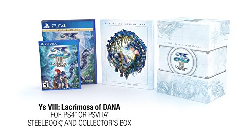 Ys VIII: Lacrimosa Of Dana Limited Edition - (PSV) PlayStation Vita Video Games NIS America   