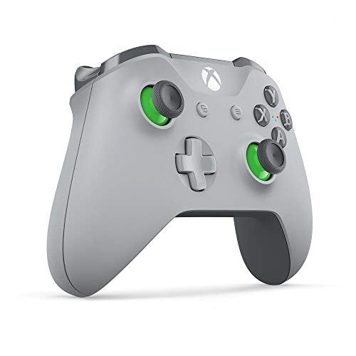 Microsoft Xbox One Wireless Controller (Grey/Green)  - (XB1) Xbox One Video Games Microsoft   