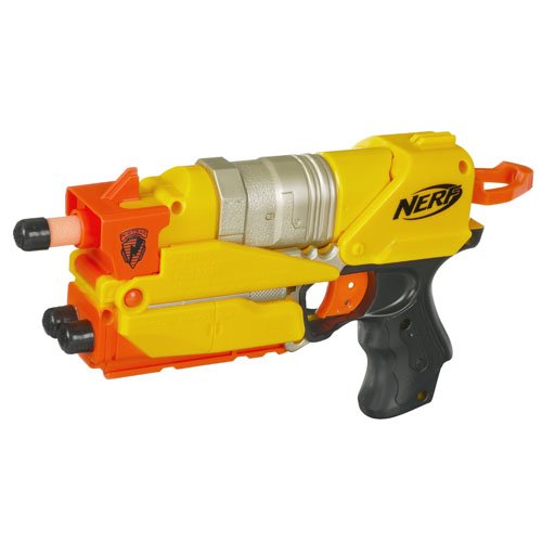 Nerf N-Strike Switch Shot EX-3 (Yellow) - Nintendo Wii Accessories Hasbro   