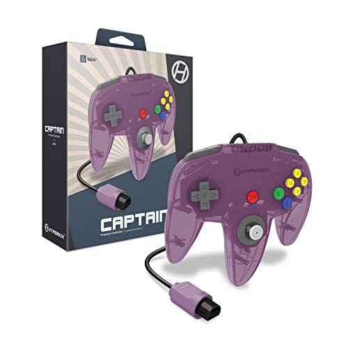 Hyperkin Captain Premium Controller (Amethyst Purple) - (N64) Nintendo 64 Accessories Hyperkin   