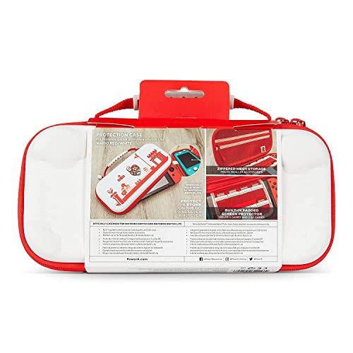 PowerA Protection Case (Mario Red/White) - (NSW) Nintendo Switch Accessories PowerA   