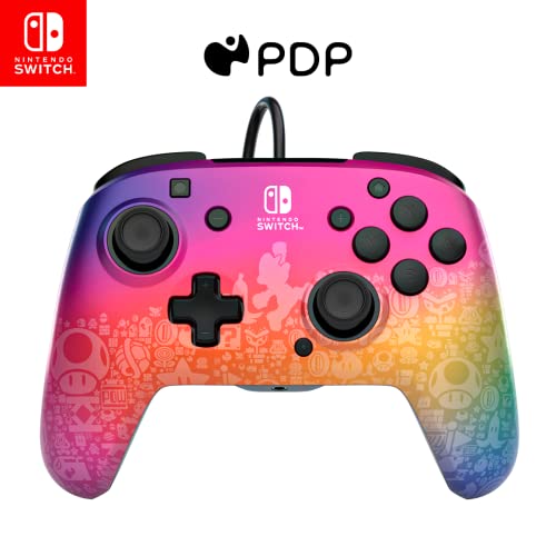 PDP REMATCH Wired Controller (Star Spectrum) - (NSW) Nintendo Switch Accessories PDP   