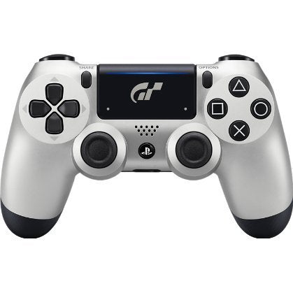 SONY DualShock 4 Wireless Controller (Silver GT Sport) - PlayStation 4 (European Import) Accessories Sony   