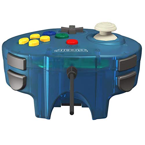 Retro-Bit Tribute 64  Controller (Ocean Blue) - Nintendo 64 Accessories Retro-Bit   