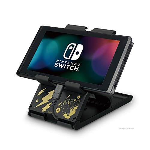 HORI Compact PlayStand (Pikachu Black & Gold) - (NSW) Nintendo Switch Accessories HORI   