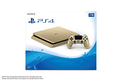 Sony PlayStation 4 Slim 1TB Gold Console Consoles Sony   