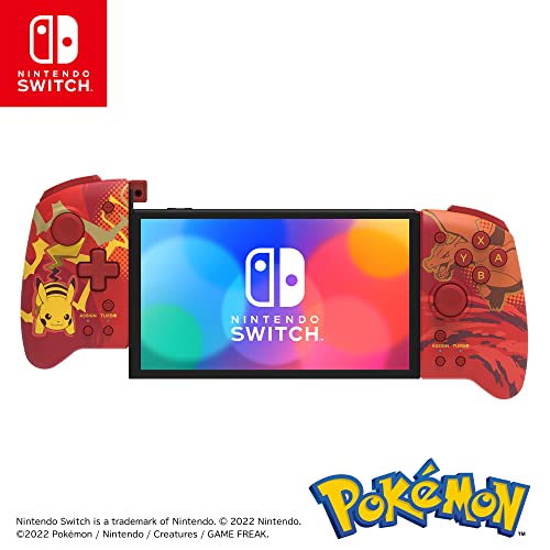 HORI Nintendo Switch Split Pad Pro (Pikachu & Charizard) Ergonomic Controller - (NSW) Nintendo Switch Accessories HORI   