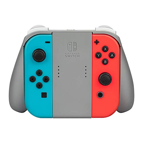 PDP Joy-Con Charging Grip Plus (Gray) - (NSW) Nintendo Switch Accessories PDP   