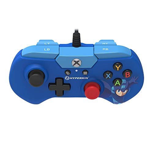 Hyperkin X91 Wired Controller for Xbox One/ Windows 10 PC (Mega Man 11 Limited Edition) - Officially Licensed By Capcom - (XB1) Xbox One Accessories Hyperkin   