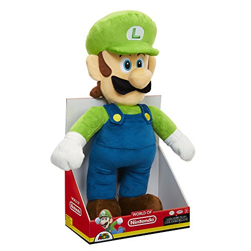 World of Nintendo Jumbo Plush (Luigi) - Toys Toy World of Nintendo   