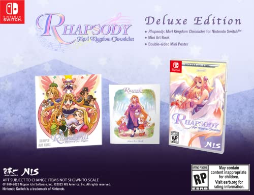 Rhapsody: Marl Kingdom Chronicles - Deluxe Edition - (NSW) Nintendo Switch Video Games NIS America   