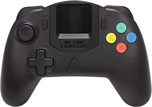 Retro Fighters Striker DC Dreamcast Controller ( Black ) - SEGA Dreamcast Accessories Retro Fighters   