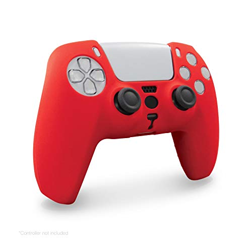 Hyperkin PlayStation 5 Silicone Skin for Dualsense  (Red) - (PS5) PlayStation 5 Accessories Hyperkin   