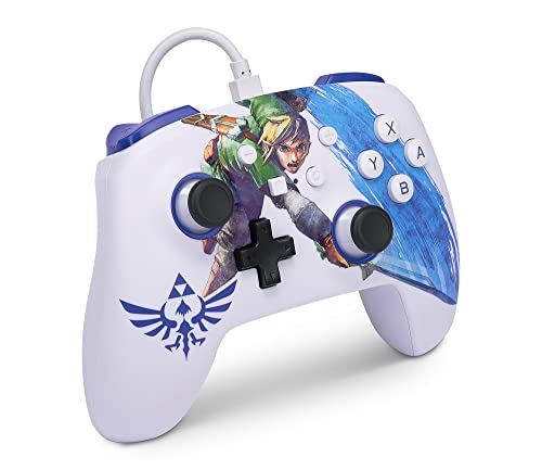 PowerA Enhanced Wired Controller (Master Sword Attack) - (NSW) Nintendo Switch Accessories PowerA   