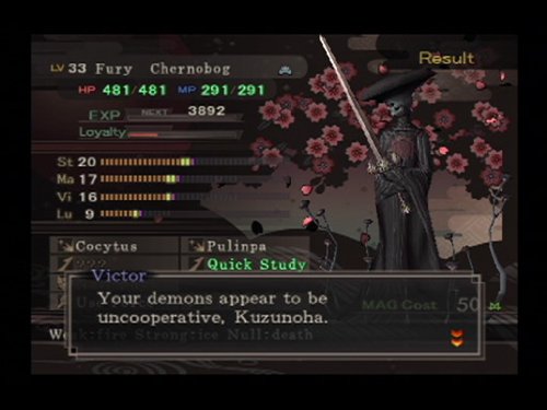 Shin Megami Tensei: Devil Summoner Raidou Kuzunoha vs The Soulless Army - (PS2) PlayStation 2 Video Games Atlus   