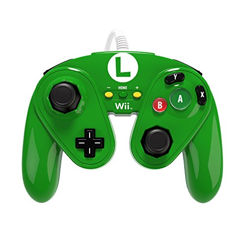 PDP Wired Fight Pad ( Luigi ) - Nintendo Wii U Accessories PDP   