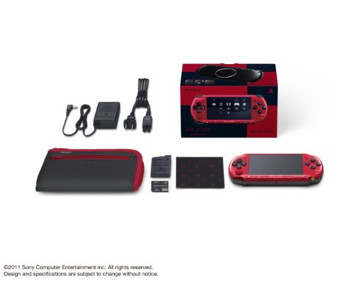 Sony PlayStation Portable 3000 Console Value Pack (Red/Black) - Sony PSP [Pre-Owned] (Japanese Import) Consoles Sony   