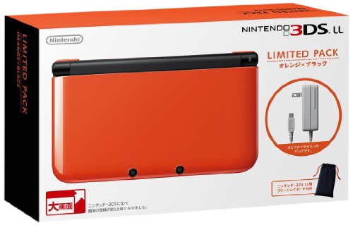 Nintendo 3DS LL Limited Pack Orange X Black  - (3DS) Nintendo 3DS ( Japanese Import ) CONSOLE Nintendo   