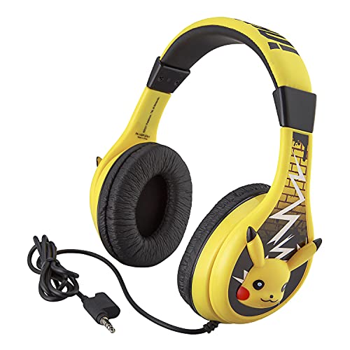 eKids Pokemon Stereo Headphones (Pikachu) - Toys Toy eKids   