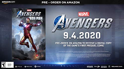 Marvel's Avengers: Deluxe Edition - PlayStation 4 Video Games Square Enix   