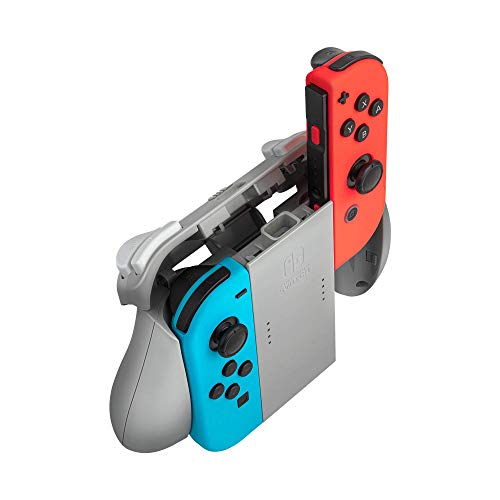 PDP Joy-Con Charging Grip Plus (Gray) - (NSW) Nintendo Switch Accessories PDP   