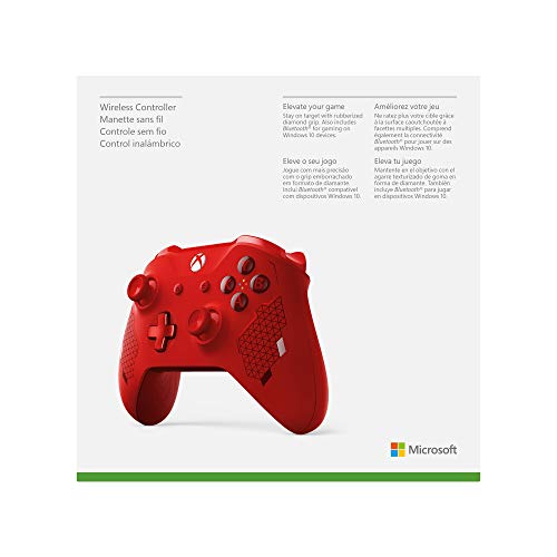 Microsoft Xbox One Wireless Controller ( Sport Red Special Edition ) - (XB1) Xbox One Accessories Microsoft   