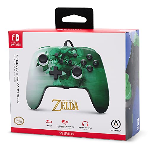 PowerA Enhanced Wired Controller (Heroic Link) - (NSW) Nintendo Switch Accessories PowerA   