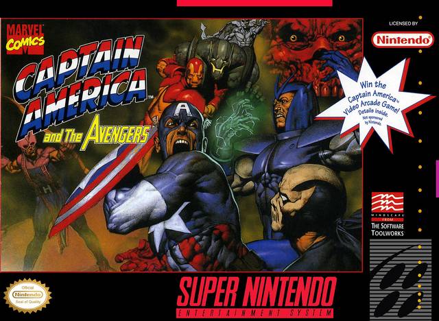 Captain America and the Avengers - (SNES) Super Nintendo [Pre-Owned] Video Games Mindscape   