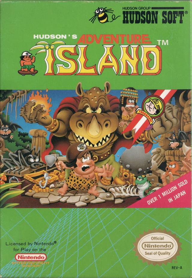 Adventure Island - (NES) Nintendo Entertainment System [Pre-Owned] Video Games Hudson   