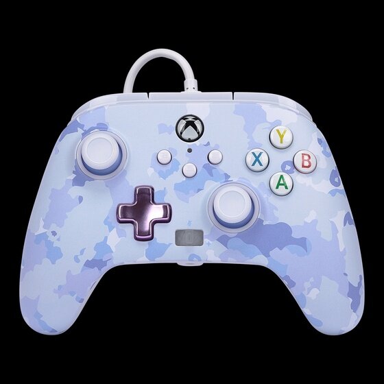 PowerA Enhanced Wired Controller (Purple Camo) - (XSX) Xbox Series X Accessories PowerA   