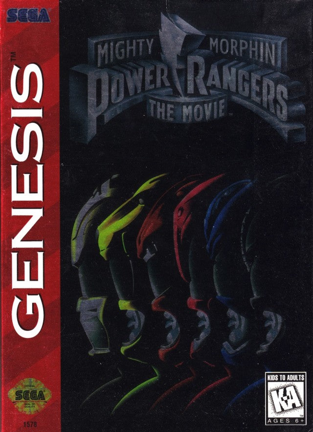 Mighty Morphin Power Rangers: The Movie - (SG) SEGA Genesis [Pre-Owned] Video Games Sega   