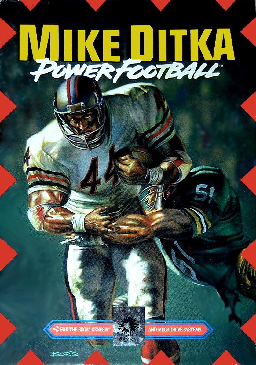 Mike Ditka Power Football - (SG) SEGA Genesis [Pre-Owned] Video Games Ballistic   