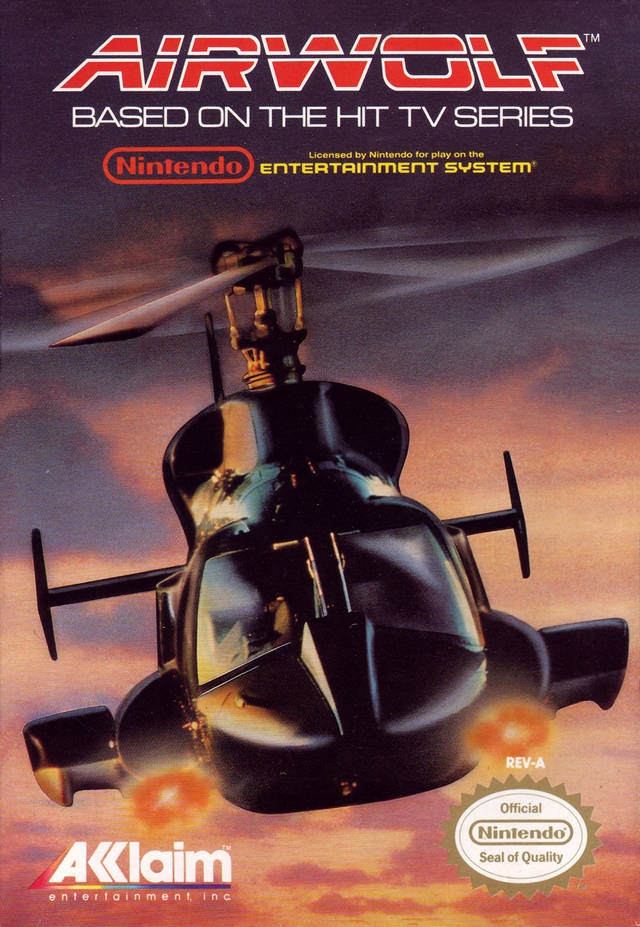 Airwolf - (NES) Nintendo Entertainment System [Pre-Owned] Video Games Acclaim   