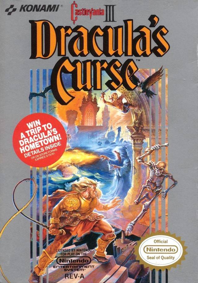 Castlevania III: Dracula's Curse - (NES) Nintendo Entertainment System [Pre-Owned] Video Games Konami   