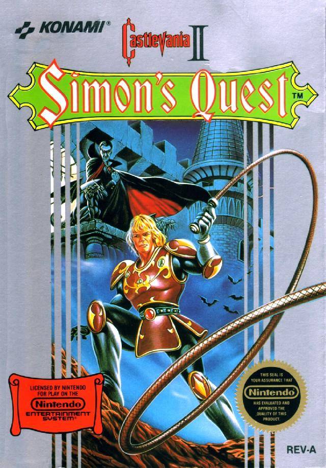 Castlevania II: Simon's Quest - (NES) Nintendo Entertainment System [Pre-Owned] Video Games Konami   