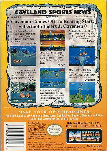 Caveman Games - (NES) Nintendo Entertainment System [Pre-Owned] Video Games Data East   