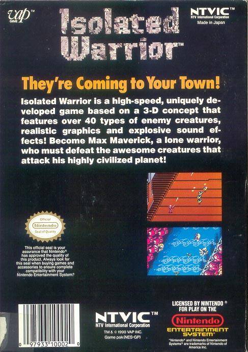 Isolated Warrior - (NES) Nintendo Entertainment System [Pre-Owned] Video Games Vap   