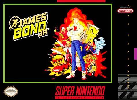 James Bond Jr. - (SNES) Super Nintendo [Pre-Owned] Video Games THQ   