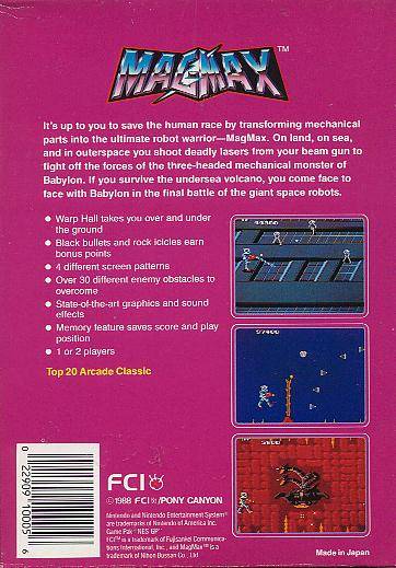 MagMax - (NES) Nintendo Entertainment System [Pre-Owned] Video Games FCI, Inc.   