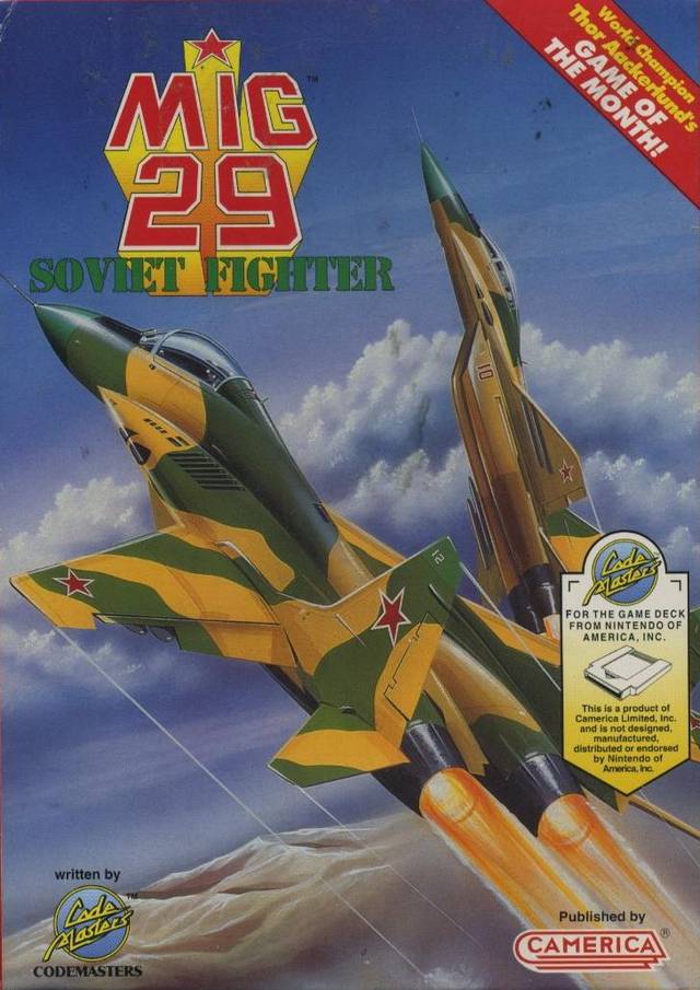 MiG 29: Soviet Fighter - (NES) Nintendo Entertainment System [Pre-Owned] Video Games Camerica   