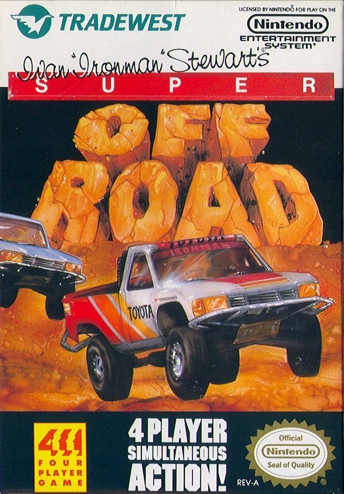 Ivan "Ironman" Stewart's Super Off Road - (NES) Nintendo Entertainment System [Pre-Owned] Video Games Tradewest   