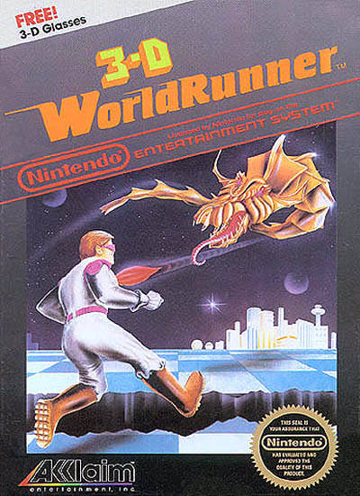 3-D WorldRunner - (NES) Nintendo Entertainment System [Pre-Owned] Video Games Acclaim   