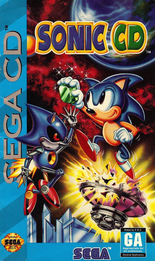 Sonic CD - (SCD) SEGA CD [Pre-Owned] Video Games Sega   