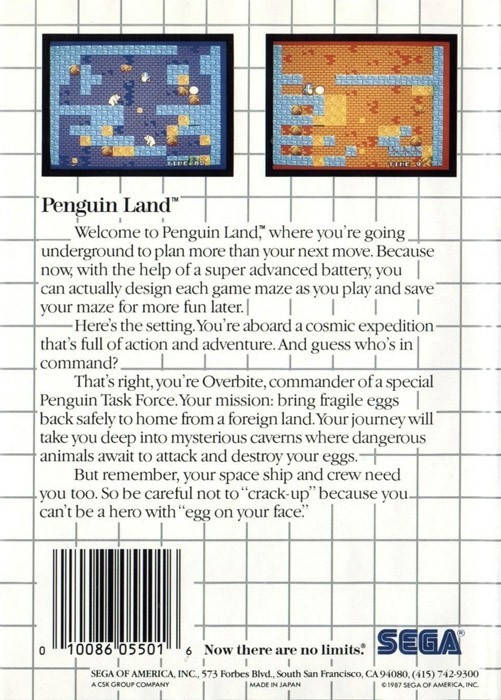 Penguin Land - SEGA Master System [Pre-Owned] Video Games Sega   